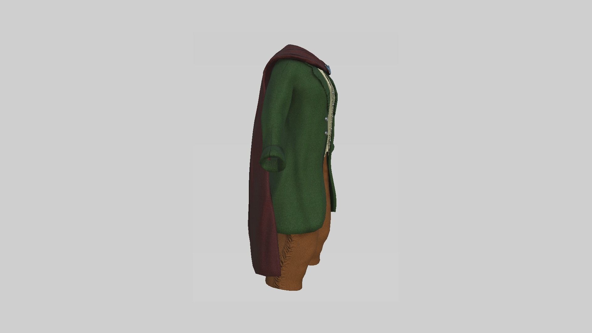 06 Hobbit Outfit Colors - Character Design Fashion 3D Model Collection_24