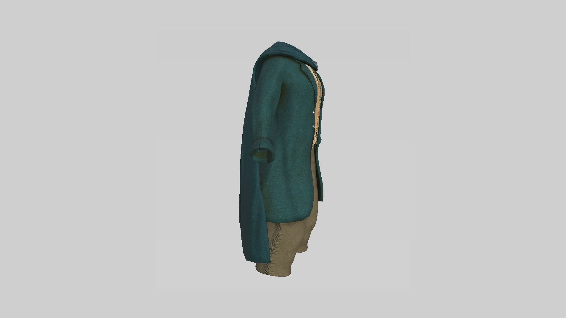 06 Hobbit Outfit Colors - Character Design Fashion 3D Model Collection_16