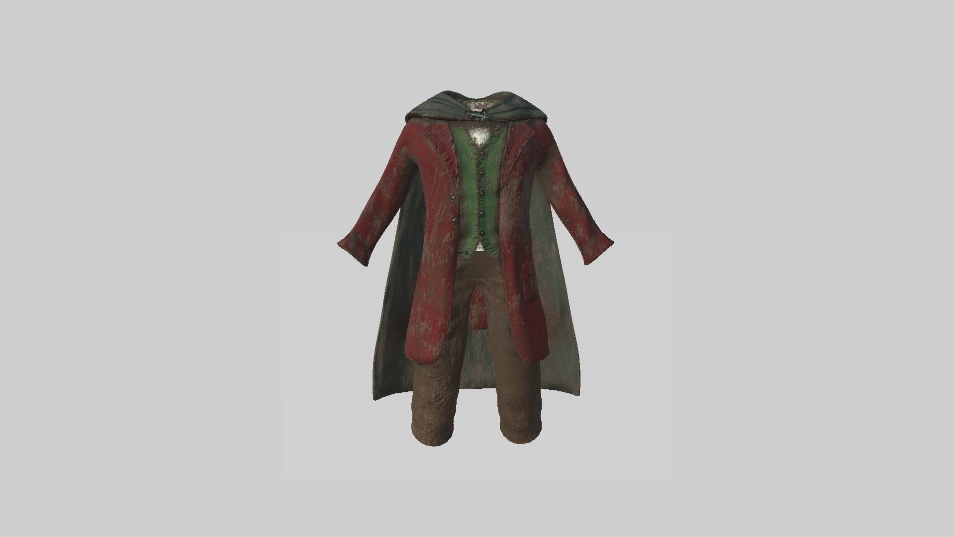 06 Hobbit Outfit Colors - Character Design Fashion 3D Model Collection_25