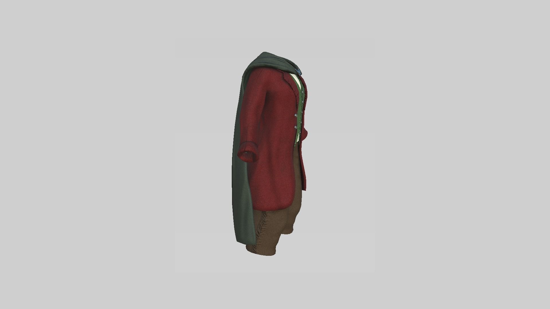 06 Hobbit Outfit Colors - Character Design Fashion 3D Model Collection_34