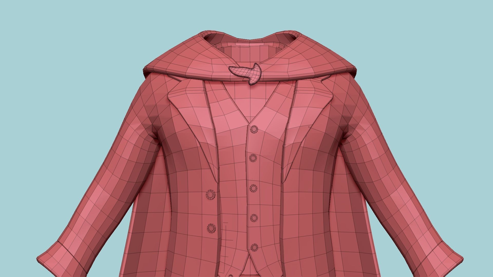 06 Hobbit Outfit Colors - Character Design Fashion 3D Model Collection_12