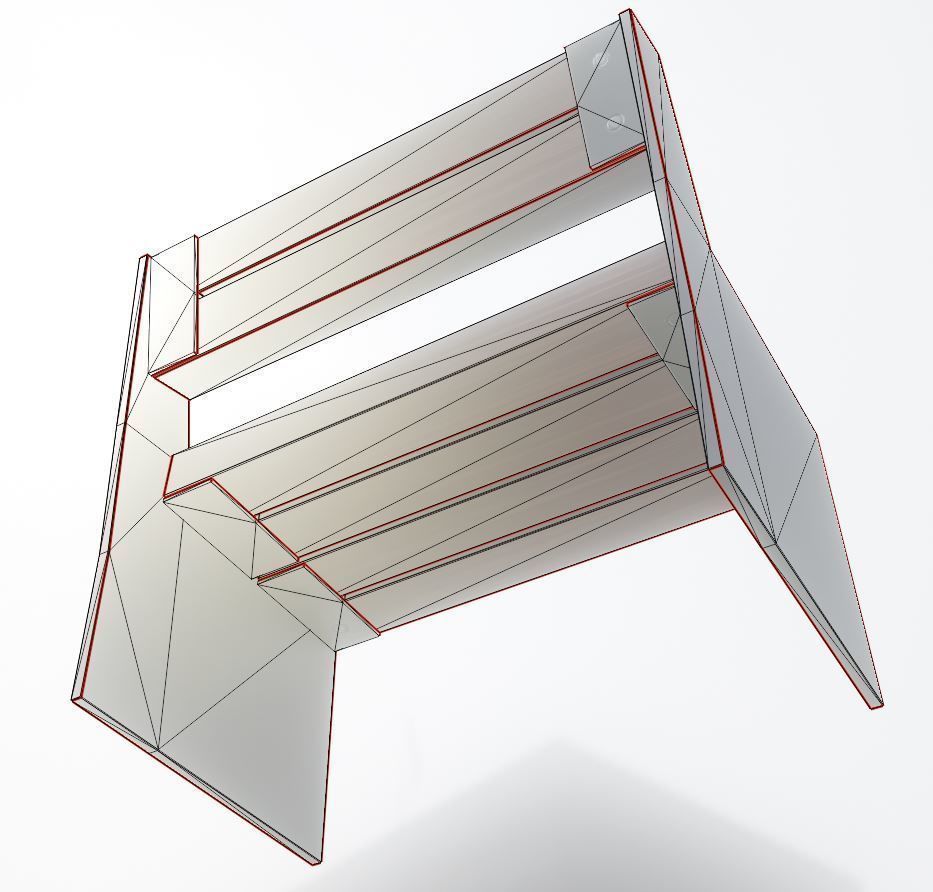 All Type 8 Park Benches 3D Model Collection_119