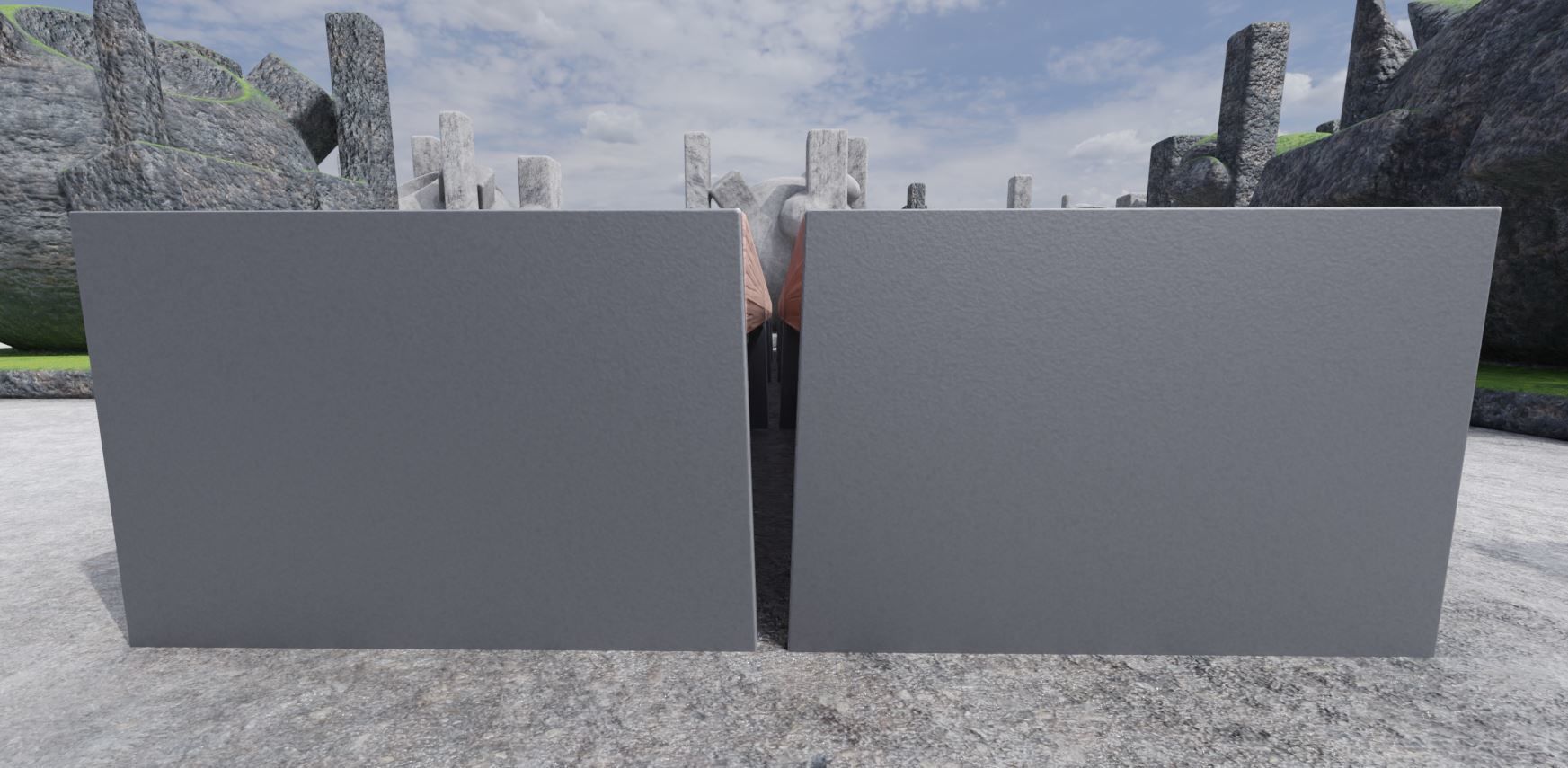 All Type 8 Park Benches 3D Model Collection_25