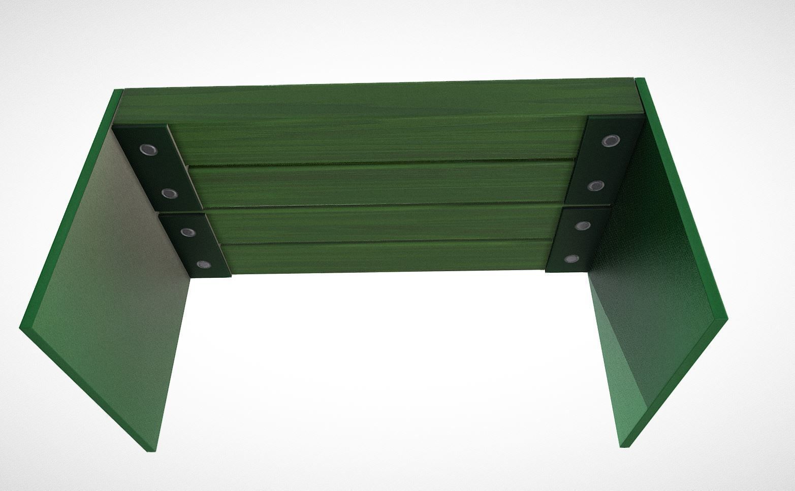 All Type 8 Park Benches 3D Model Collection_158