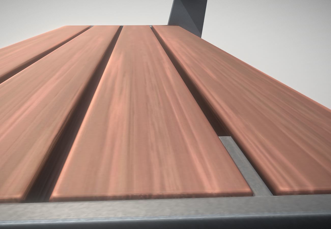 All Type 8 Park Benches 3D Model Collection_46