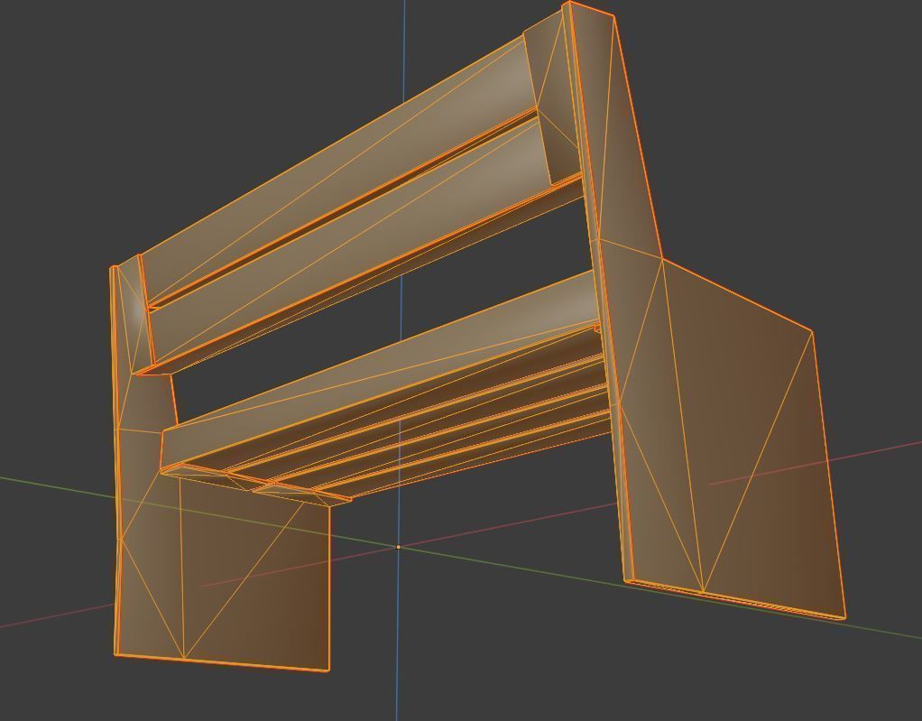 All Type 8 Park Benches 3D Model Collection_105