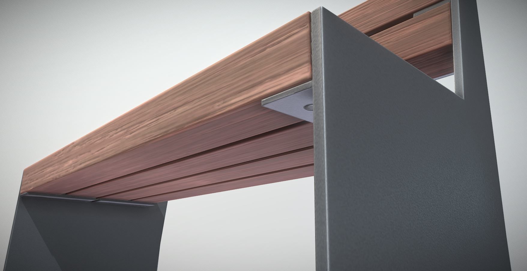 All Type 8 Park Benches 3D Model Collection_57