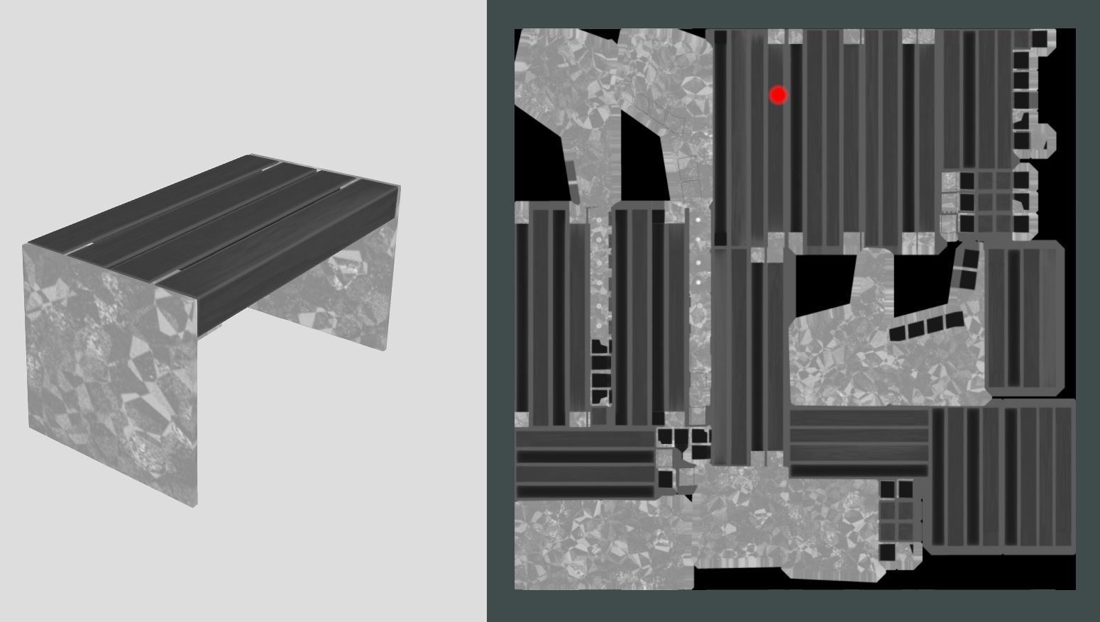 All Type 8 Park Benches 3D Model Collection_144