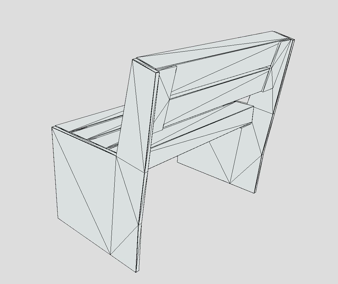 All Type 8 Park Benches 3D Model Collection_169