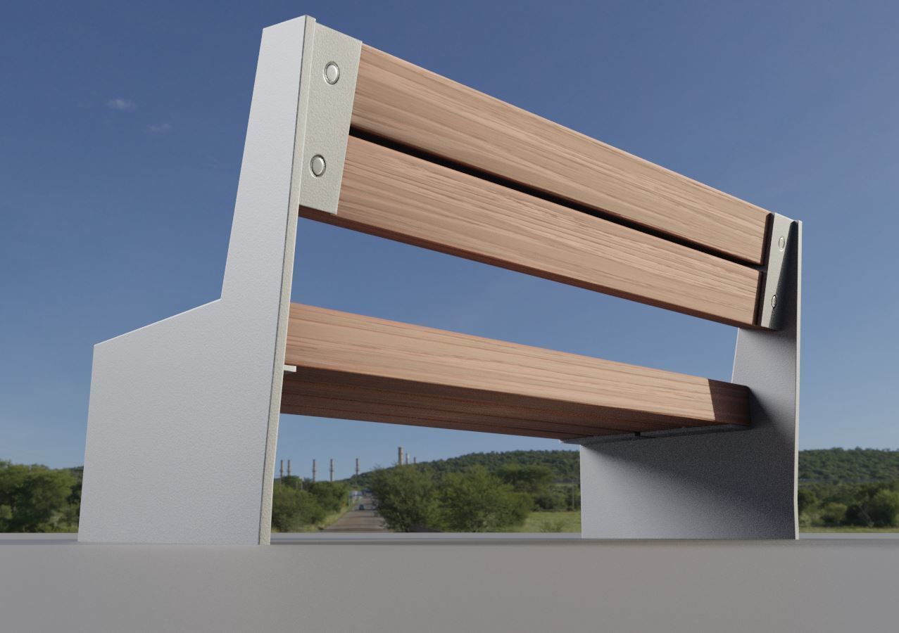 All Type 8 Park Benches 3D Model Collection_55