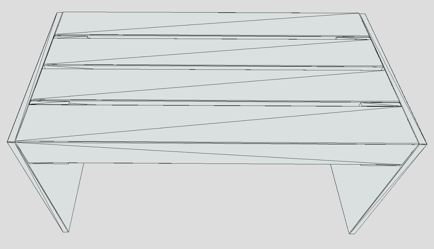 All Type 8 Park Benches 3D Model Collection_20