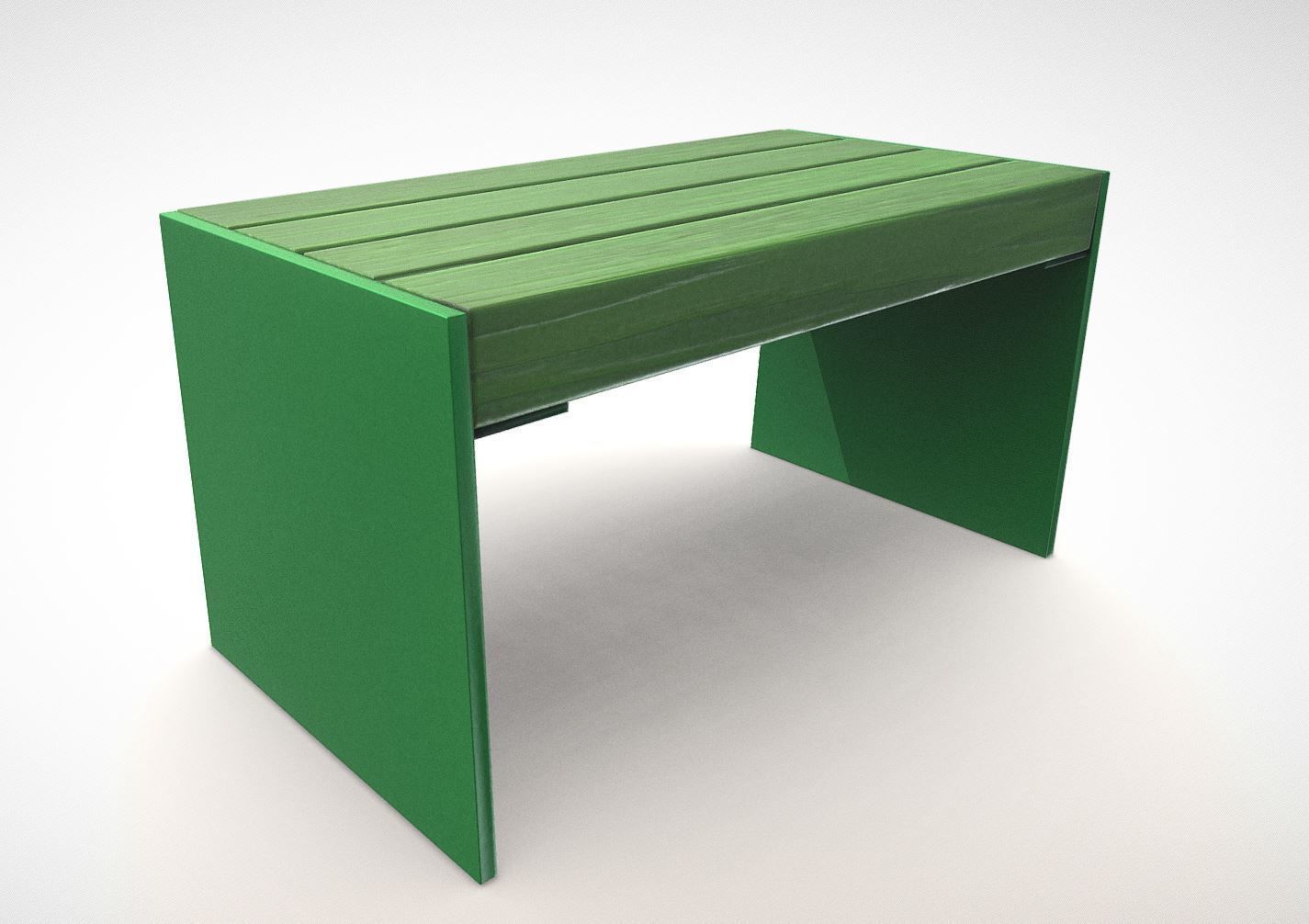 All Type 8 Park Benches 3D Model Collection_151