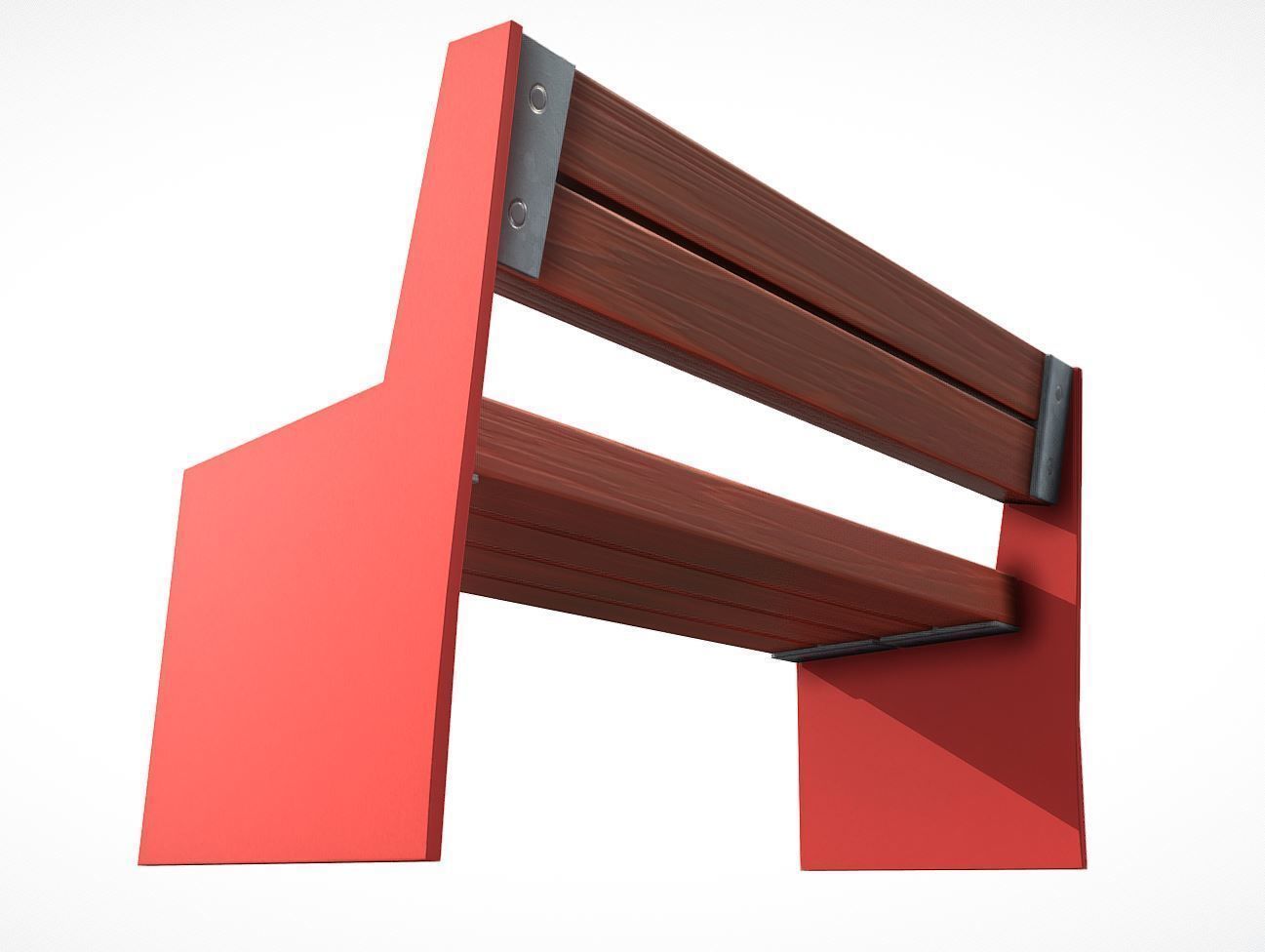 All Type 8 Park Benches 3D Model Collection_133