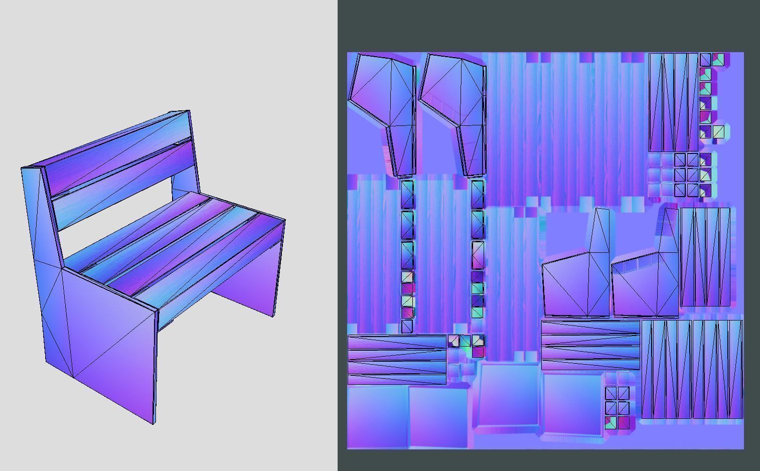 All Type 8 Park Benches 3D Model Collection_170