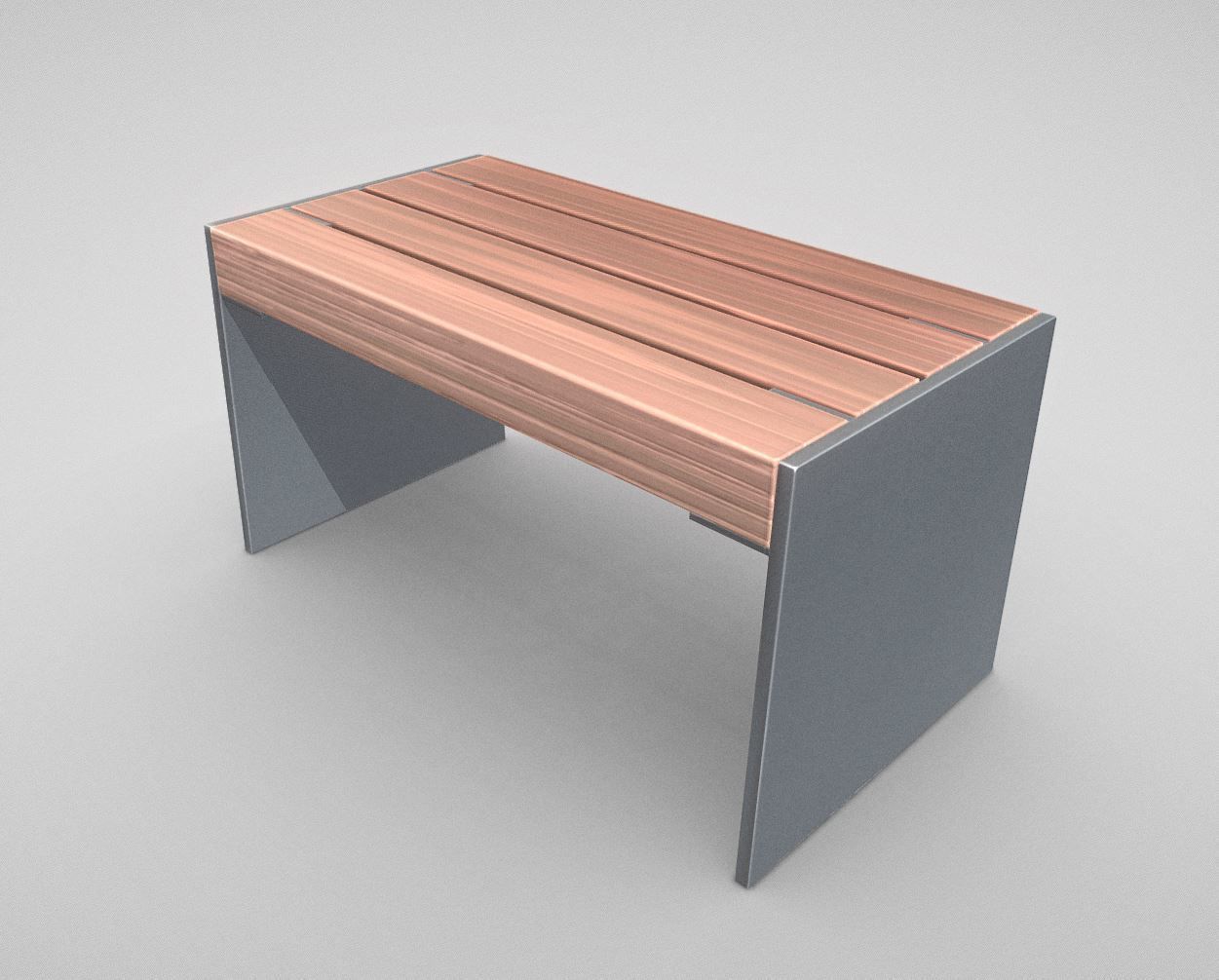 All Type 8 Park Benches 3D Model Collection_30