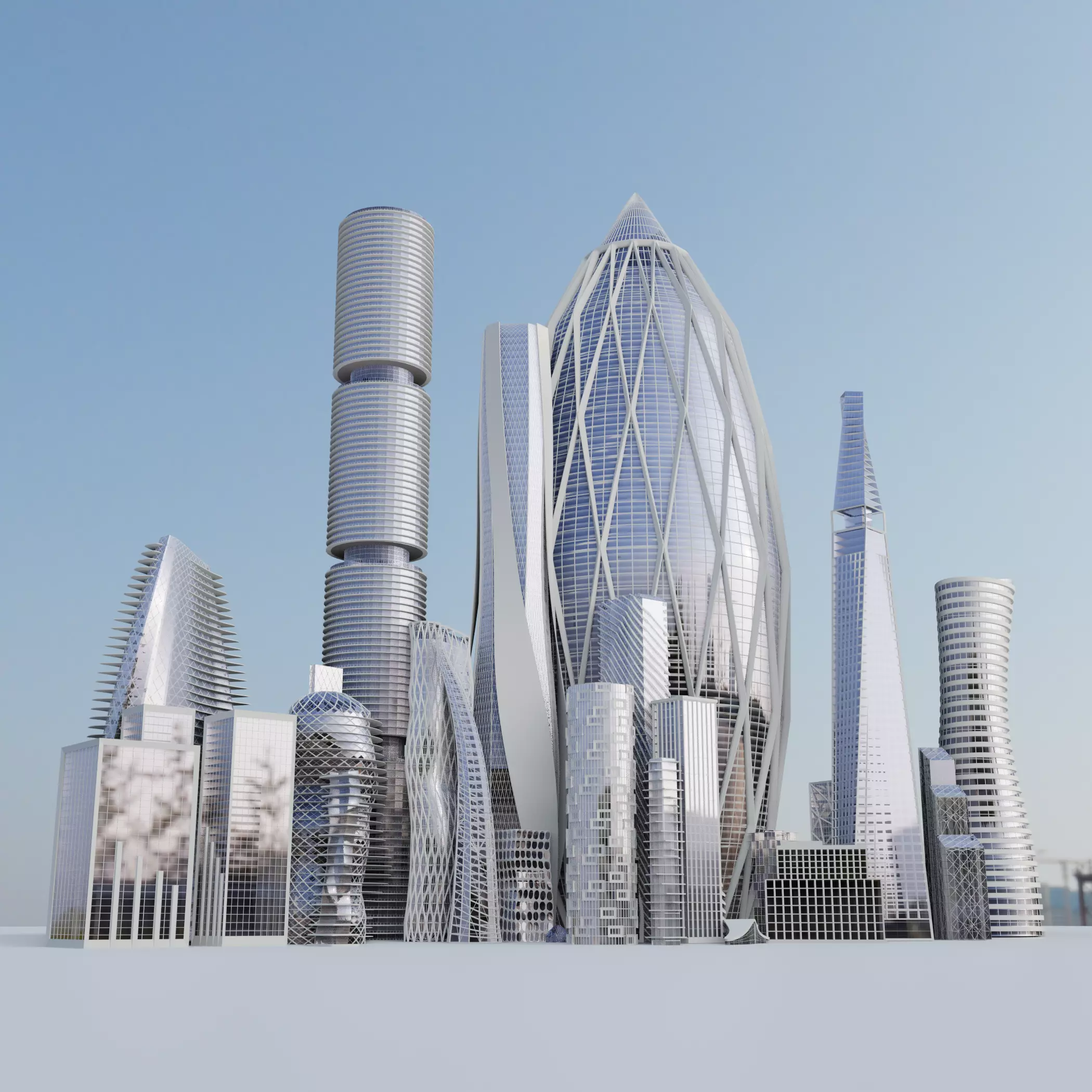 Future City 3D model_0