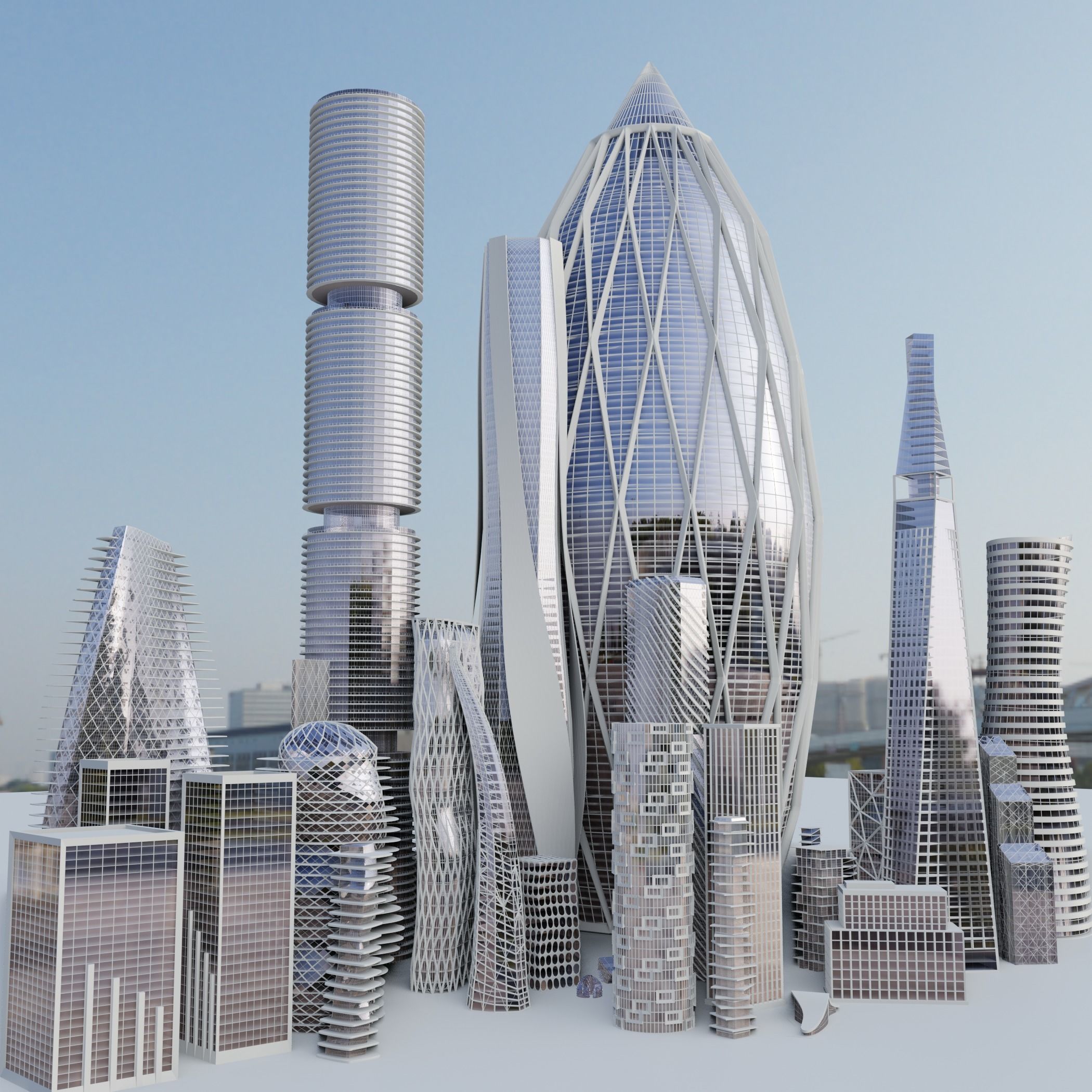 Future City 3D model_1