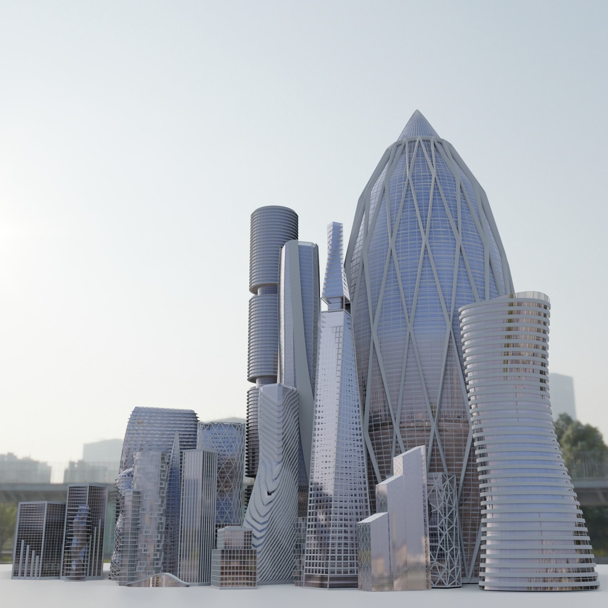 Future City 3D model_2