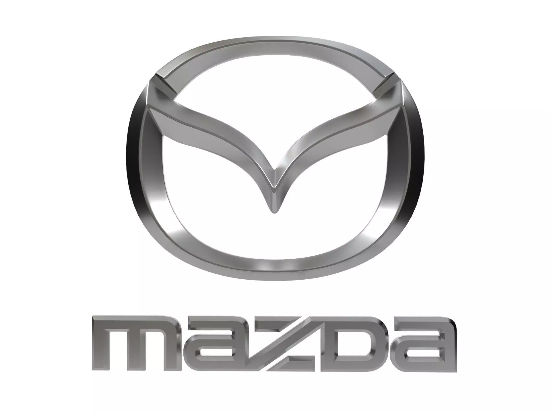 Mazda Logo  3D print model_0