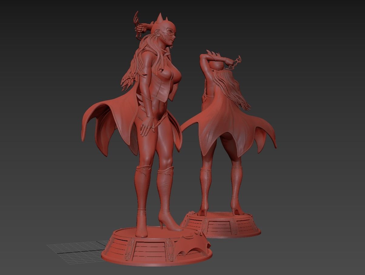 3Dprintstores Bat girl sexy hot 3d print model 3D print model_5