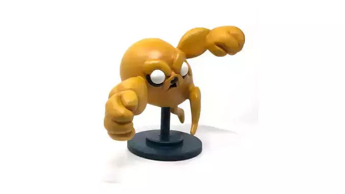 Jake Fighter Brawhalla 3D print model