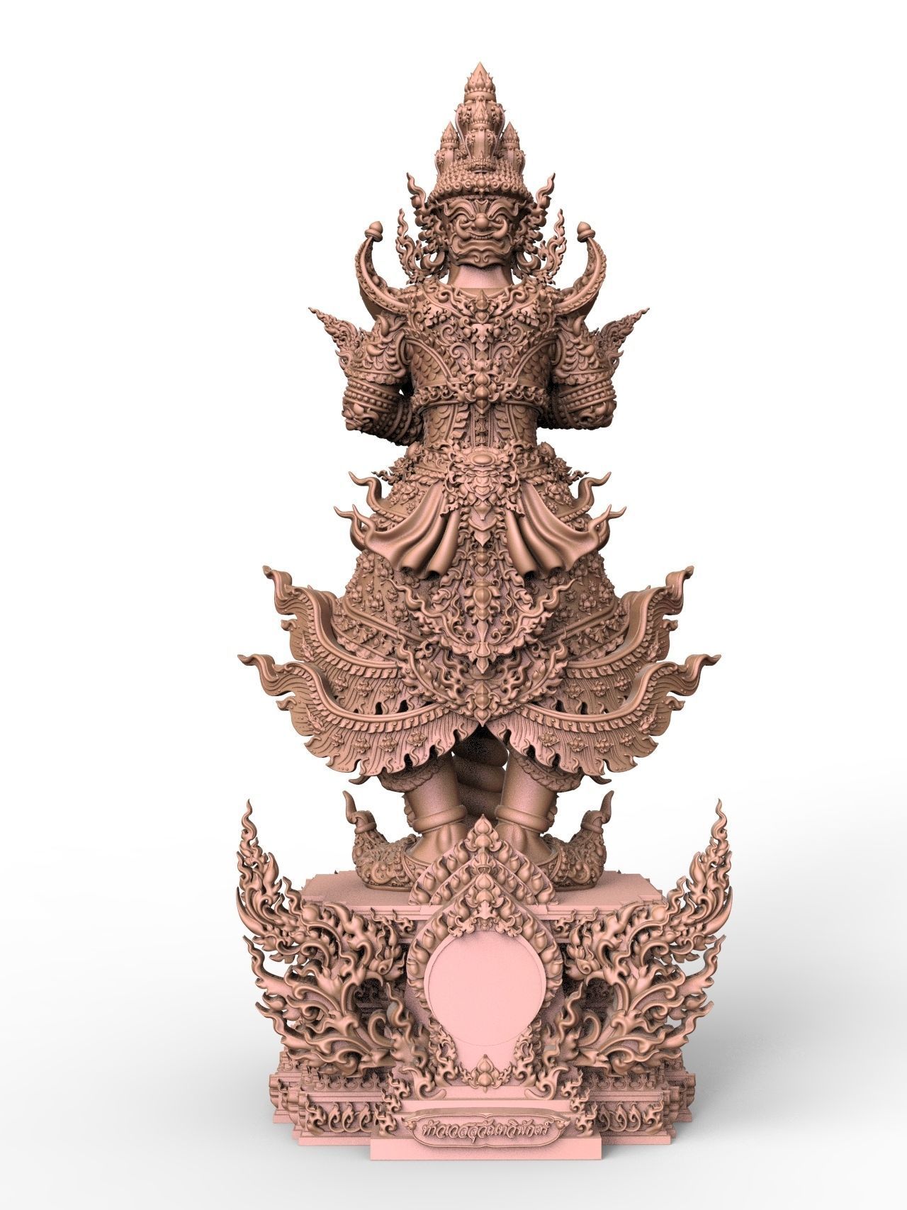 Tao Wessuwan Vol-02 Thai Art for  3D print model 3D print model_3