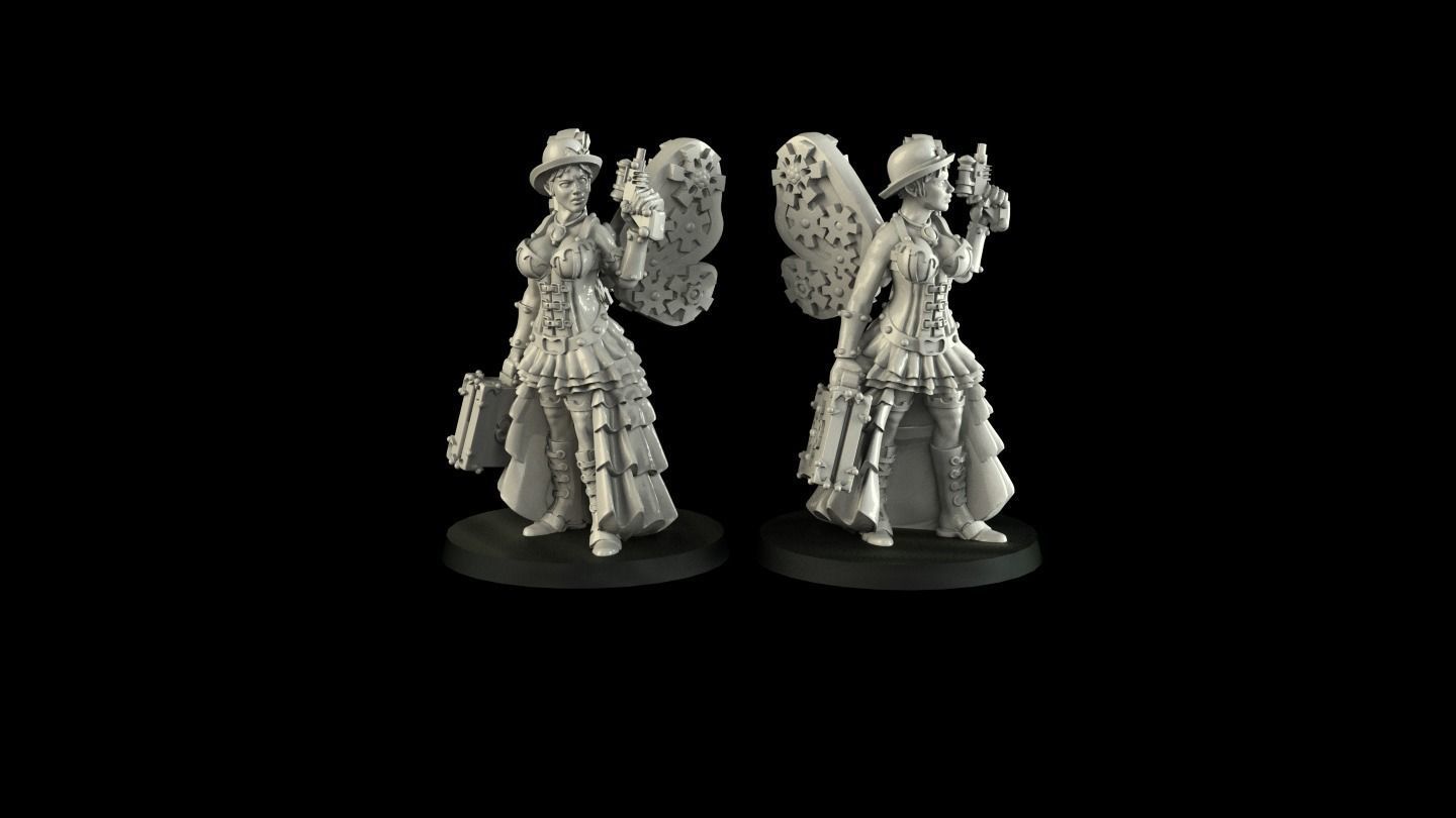 Steam Citizen 3D print model_7