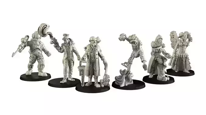 Steam Citizen 3D print model