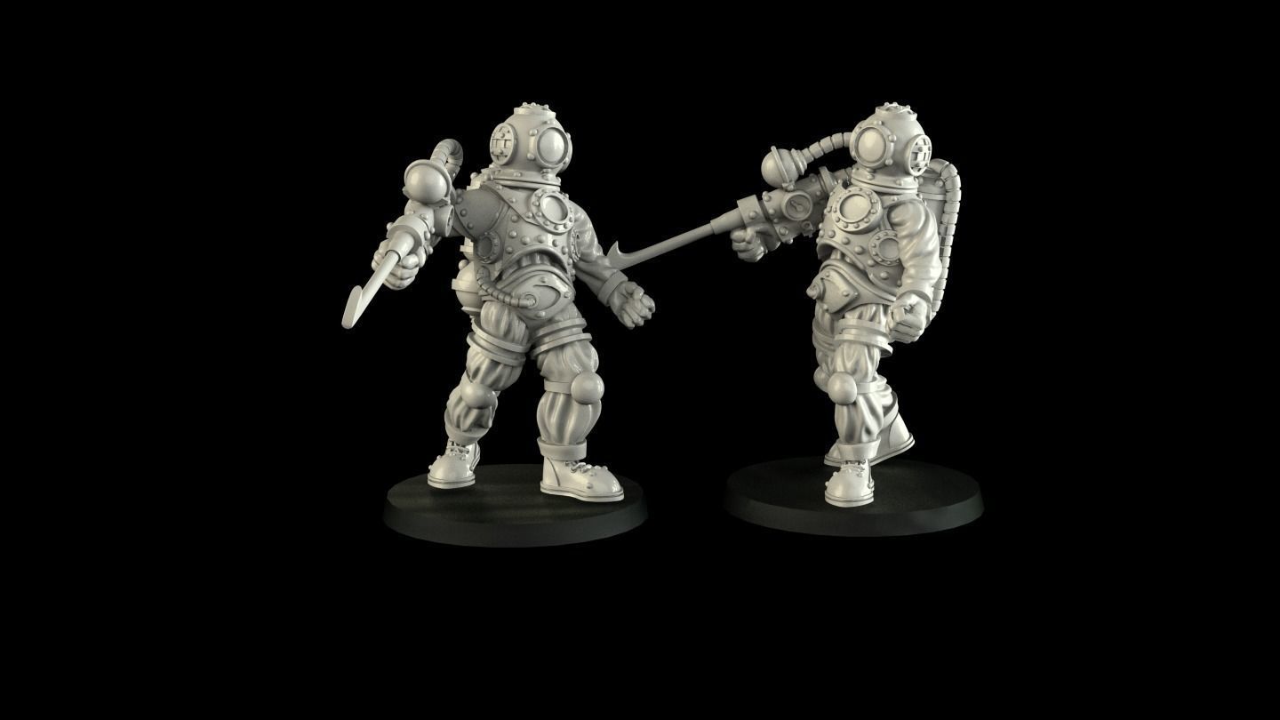 Steam Citizen 3D print model_3