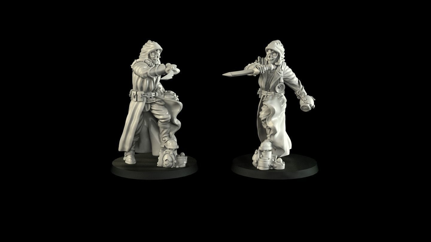 Steam Citizen 3D print model_4