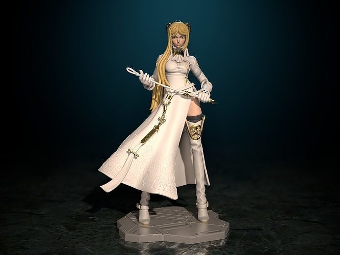 YoRHa Commander 3D print model