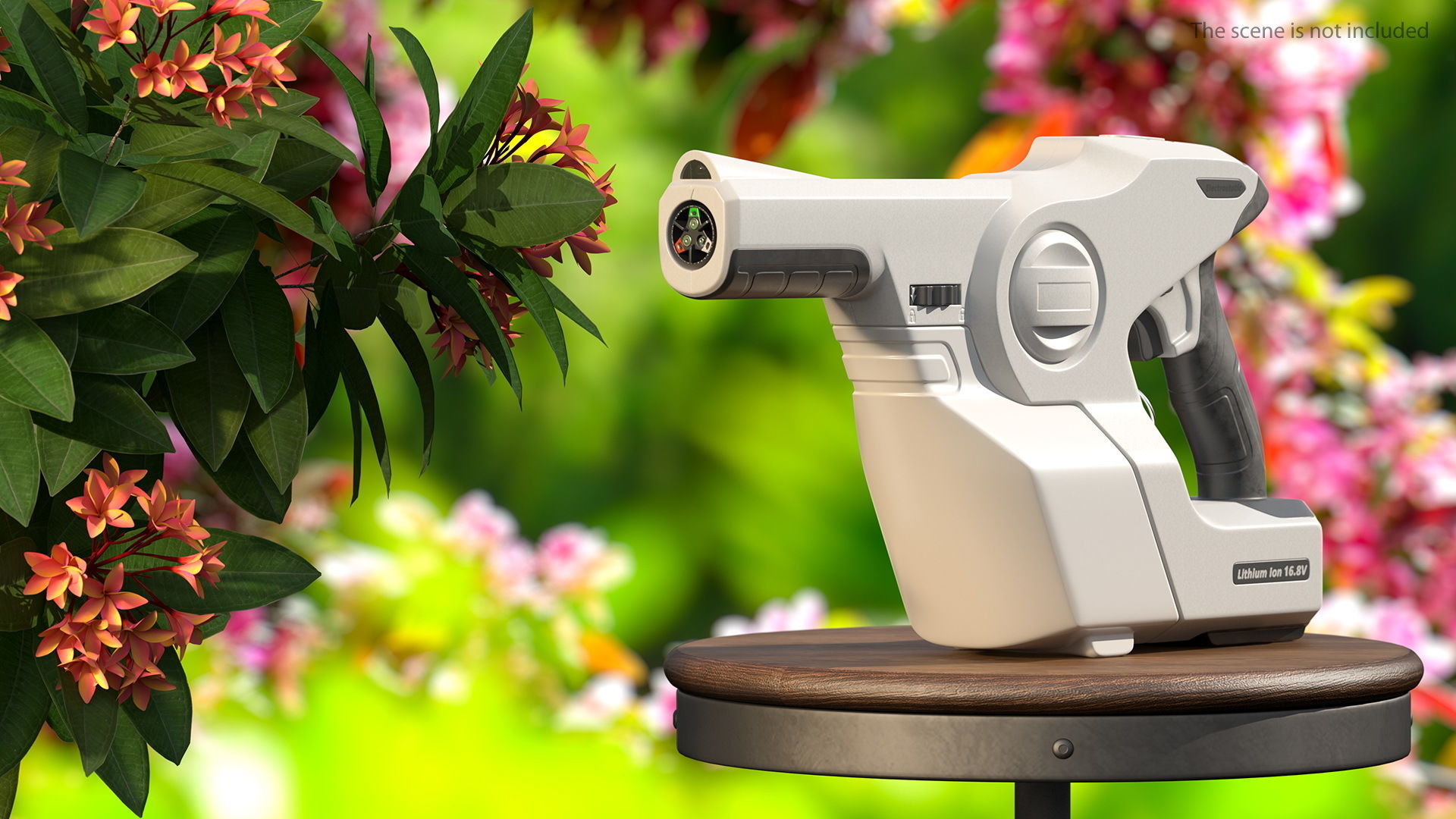 Electrostatic Disinfectant Sprayer Gun 3D model_2