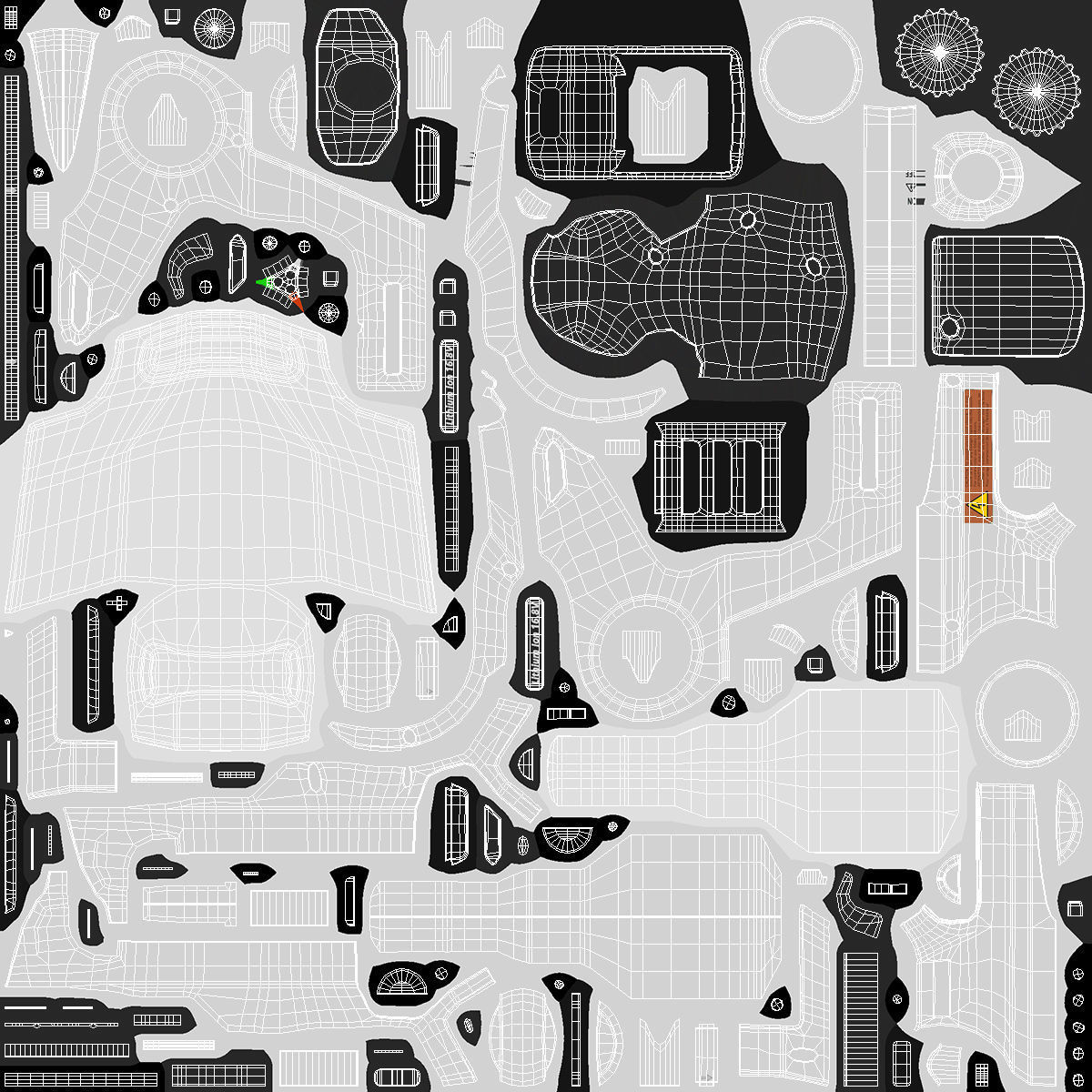 Electrostatic Disinfectant Sprayer Gun 3D model_15