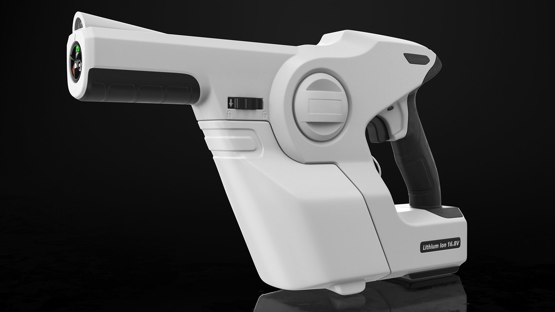Electrostatic Disinfectant Sprayer Gun 3D model_6