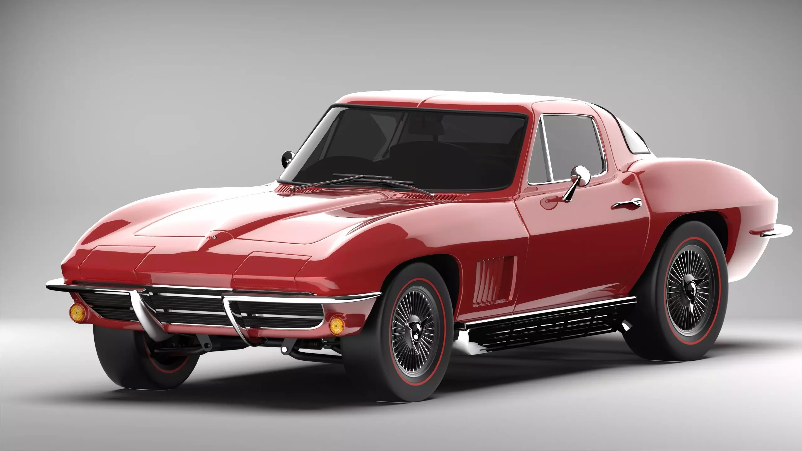 1967 Corvette Stingray 3D model_0