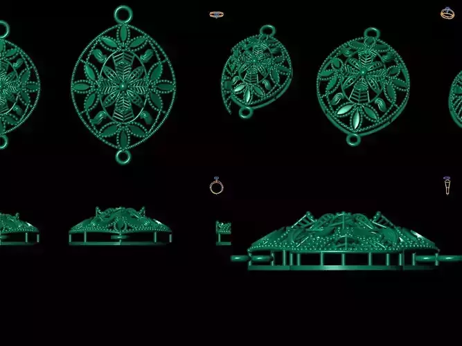 Pendant Set 3 of pendants