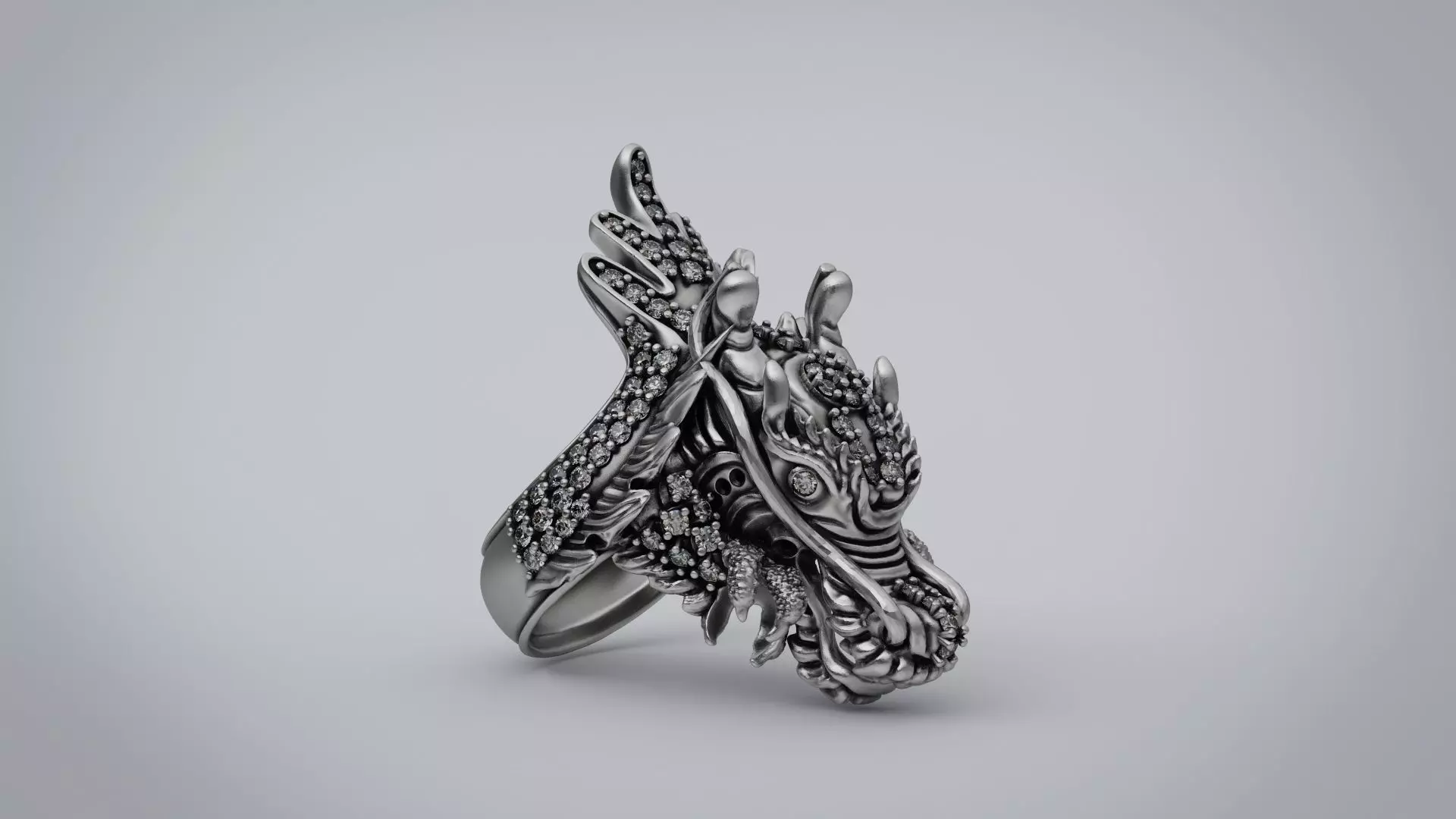 Dragon ring 3D print model