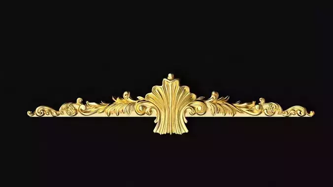 Central decor ornament for furniture