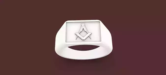 Masonic Simple Ring