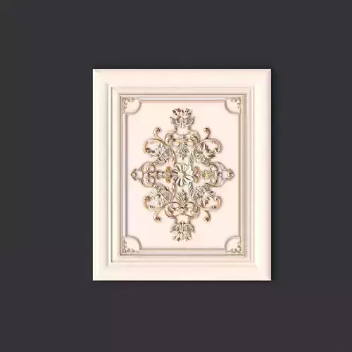 Central decor ornament for furniture