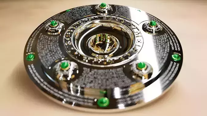 Meisterschale Bundesliga Trophy - updated 3D model