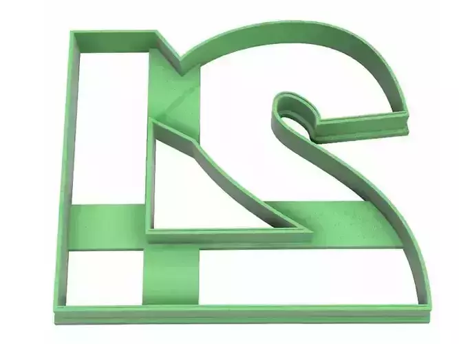 0252 Number 21 cookie cutter