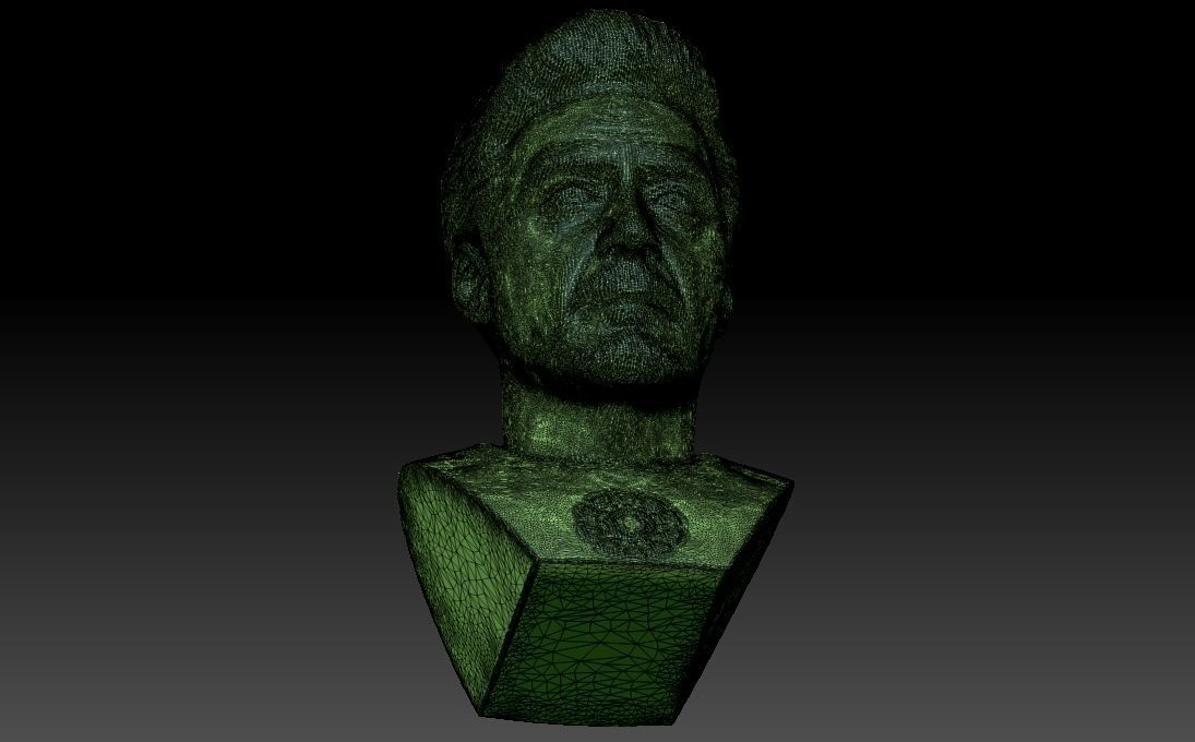 Tony Stark Robert Downey Jr Iron Man bust for 3D printing 3D print model_29