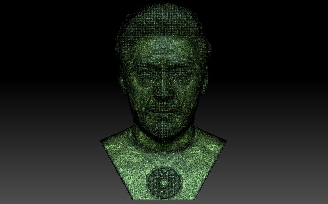 Tony Stark Robert Downey Jr Iron Man bust for 3D printing 3D print model_26