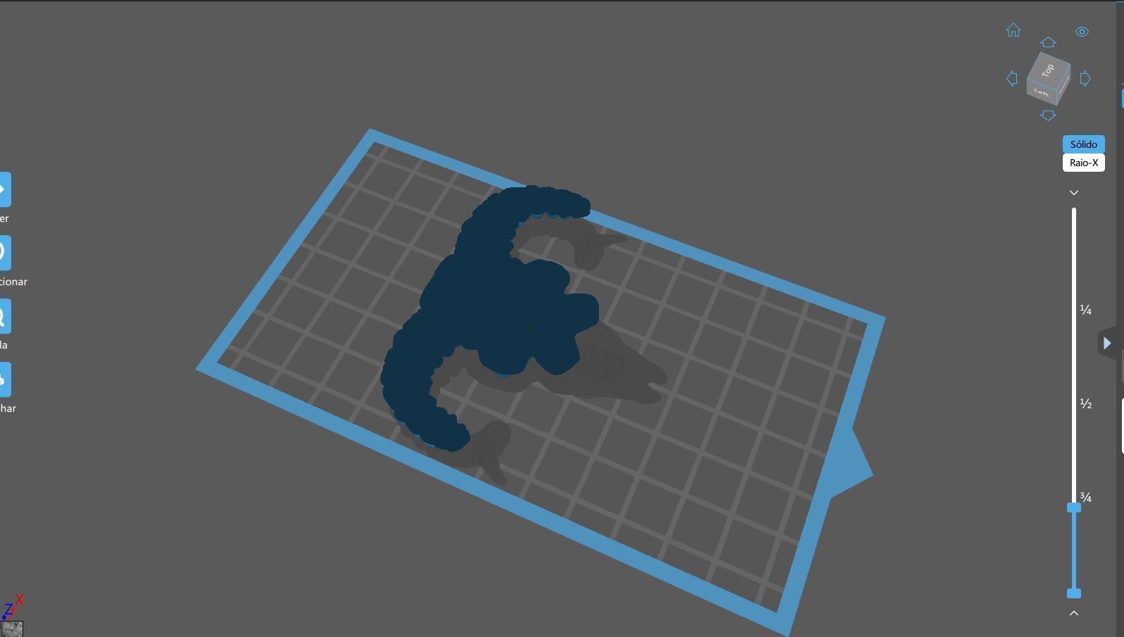 Baphomet Skull Head Stylized 3D print model_13