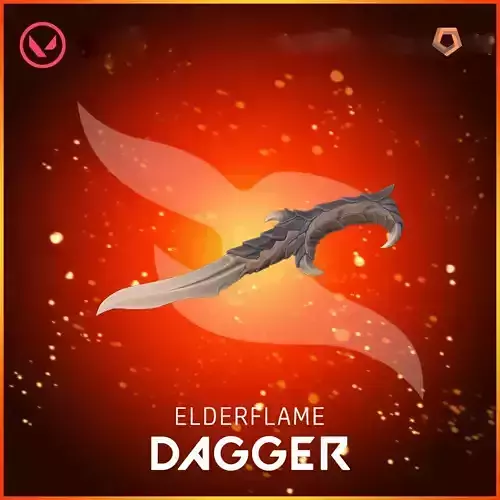 Valorant Elderflame Knife 3D print model