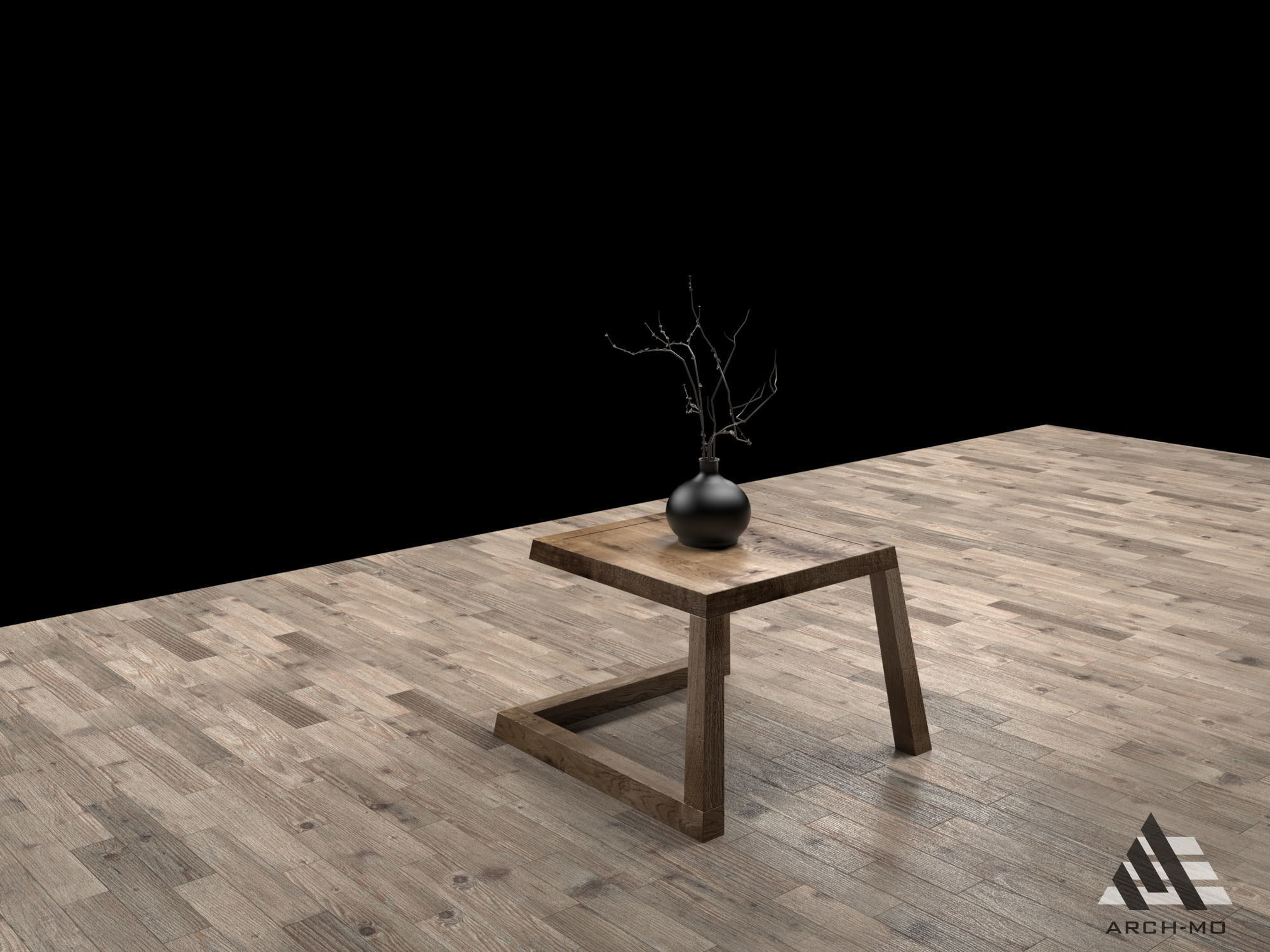 Coffee table 04- furniture Free 3D model_6
