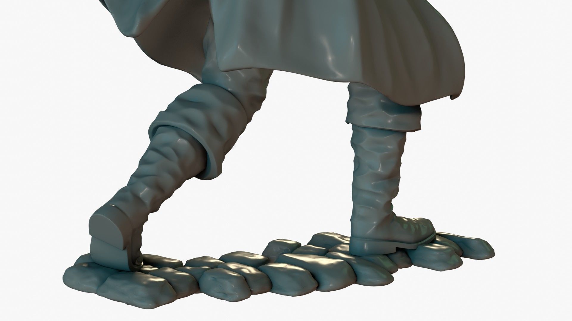 Eddie with Lantern 3D print model_4