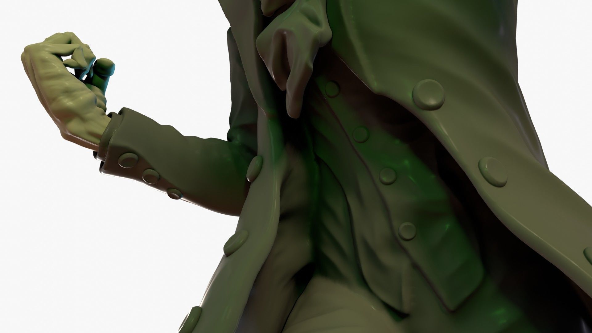 Eddie with Lantern 3D print model_13