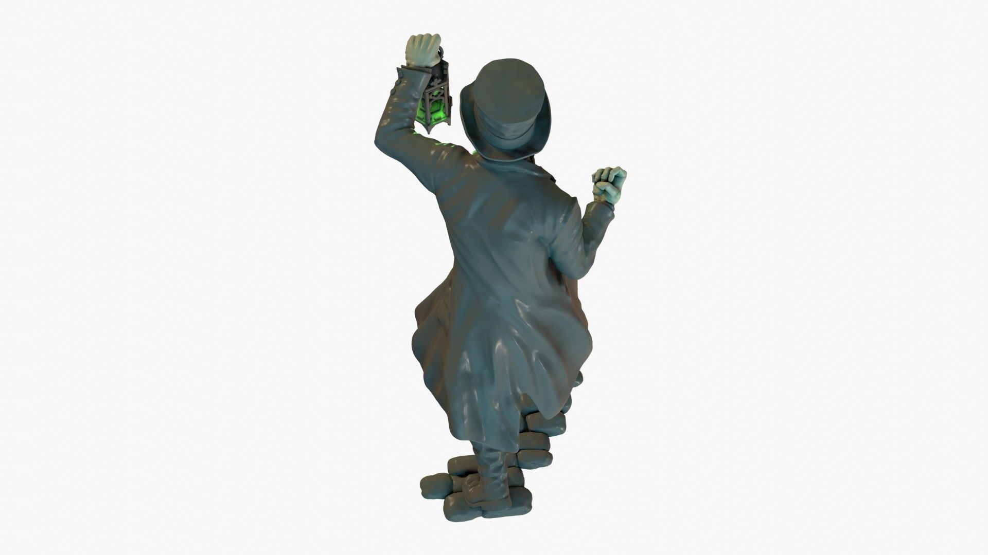 Eddie with Lantern 3D print model_9